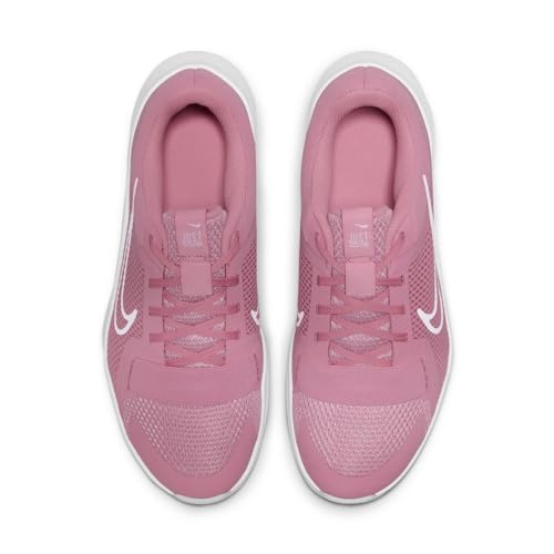 Nike W MC Trainer 2, Sneaker Mujer, Elemental Pink/White-Pure Platinum, 38 EU