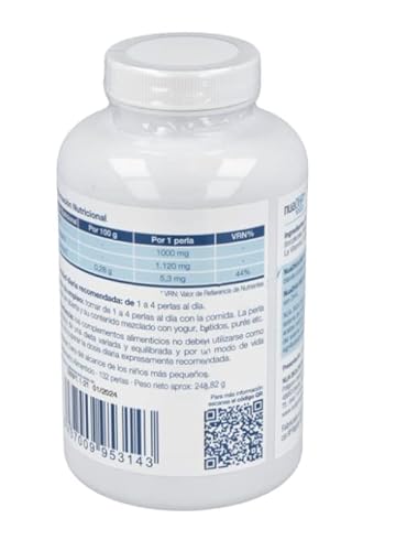 Nua Biological - NuaDHA 1000, Complemento Alimenticio a base de DHA puro (ácido docosahexaenoico) - Omega 3 Marino de Pescado Azul - 132 cápsulas en forma de triglicérido (1000mg por perla)