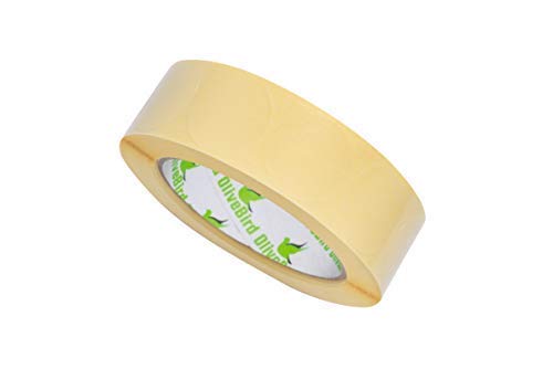 OliveBird 1000 Pegatinas Transparentes Etiquetas Redondas De 30mm / 3cm De Diámetro - Pelar y Pegar
