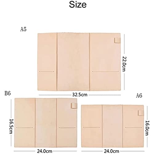 OLOTU Estuche protector grueso para diario, cuaderno para papelería, suministros escolares y de oficina, multipropósito, simple y elegante