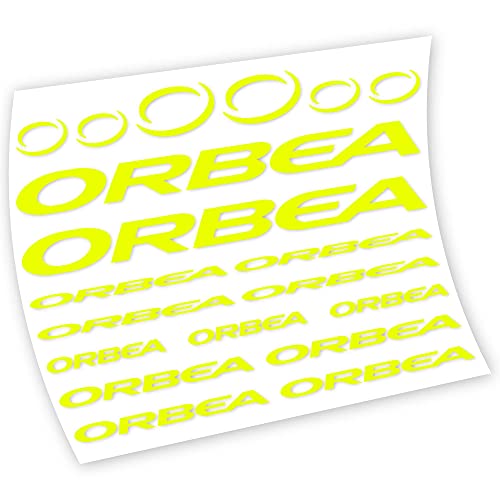 Orbea Pegatinas en vinilo adhesivo cuadro (NY - Néon yellow)