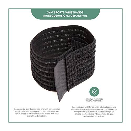 Ortones | Muñequeras Gym Deportivas | Ortésis para Mano | Muñequera Deportiva Esguince | Transpirable y Elástica | Protector Muñeca Ajustable | Tendinitis | Estabilizador Túnel Carpiano | Talla Única