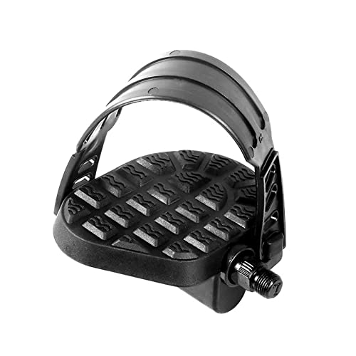 Oshhni Pedales universales para Bicicleta estática Schwarz, Equipo de Ejercicio de Repuesto para Montar