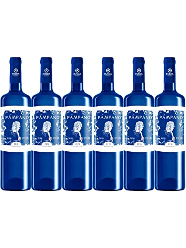 Pampano. Vino Blanco Semi Dulce D.O. Rueda - 6 Botellas de 750 ml