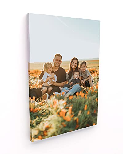 Panorama Cuadro Personalizado con Foto en Lienzo - 35x50 cm - Bastidor de Madera - Fabricado en España