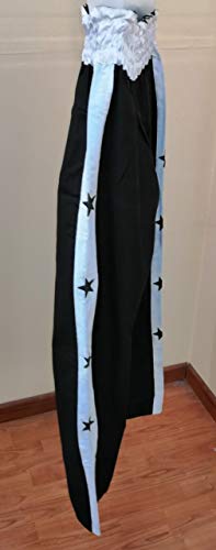 Pantalón de Full Contact Algodon (Negro/Raya Blanca) 4 Tallas (1.70 cm.)