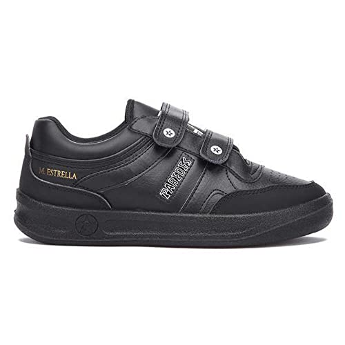Paredes - Zapatillas Unisex Estrella Velcro Negro - 44