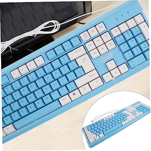 PartyKindom Teclado Abdominales Botón Trabaja USB