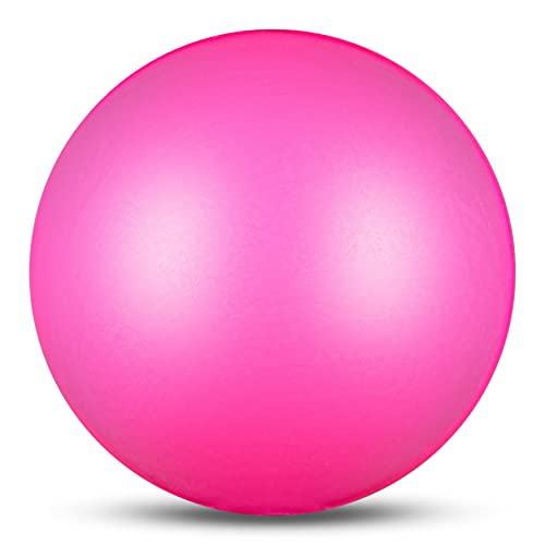 Pelota de Gimnasia Rítmica de PVC 400 g DRUNA 19 cm Ciclamen