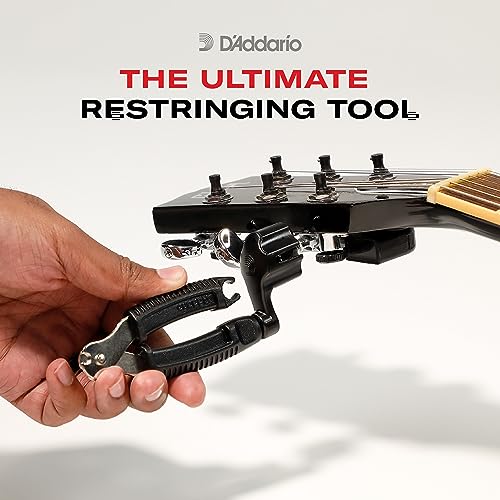 Planet Waves Devanador y cortador de cuerdas Pro-Winder, Negro