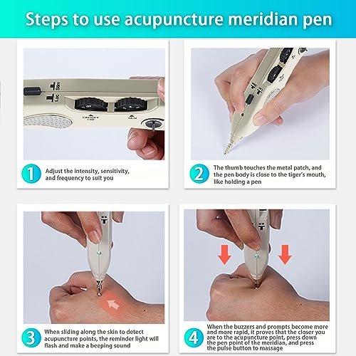 Pluma de acupuntura - Pluma de acupuntura electrónica digital for el cuidado de la salud