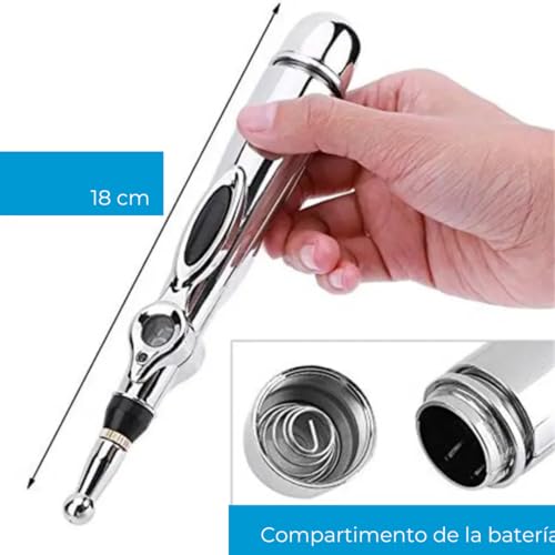 Pointer fisioterapia - lapiz electronico acupuntura, masajeador terapeutico, lapiz masajeador, bolígrafo acupuntura, acupuntura masaje pen, pluma de acupuntura, aparatos para acupuntura, acupuntura