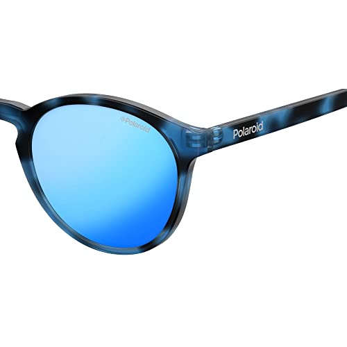 Polaroid PLD 8024/S 5X JBW Gafas de Sol, Azul (Bluette Havana/Grey Grey Speckled Blue Pz), 47 Unisex Niños