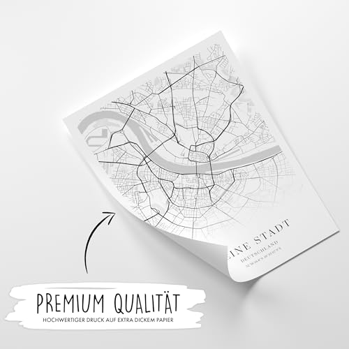 Póster de tu ciudad, regalo de inauguración de casa, regalo personalizado, imagen de coordenadas, regalo para inauguración de la casa, tarjeta de casa, regalo de boda, sin marco