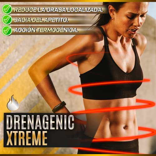 Potente quemagrasas, termogénico y adelgazante | CLA + L-Carnitina + Garcinia + Cambogia + Té verde | Reduce el apetito | 90 cápsulas