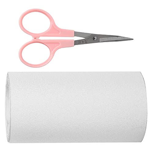 Protector De Suela, ANGGREK 1 Rollo Autoadhesivo Transparente Suela Protectora De Suela Pegatinas De Suela Tacones De Mujer Protector De Suela De Zapato Con 1 Tijera Para Tacones Altos(10 * 100cm)