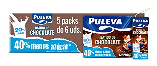 Puleva Batido Chocolate, 5 x 6 Packsx200ml