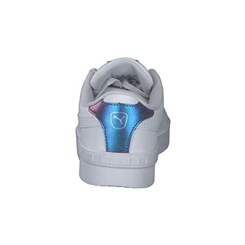PUMA Jada Bioluminescence PS, Zapatillas de Tenis, Multicolor White White Silver, 33 EU