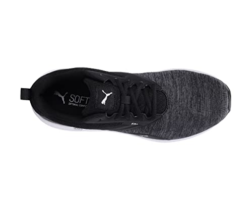 PUMA Nrgy Comet, Zapatillas de Running Unisex Adulto, Multicolor Negro Black White, 44 EU