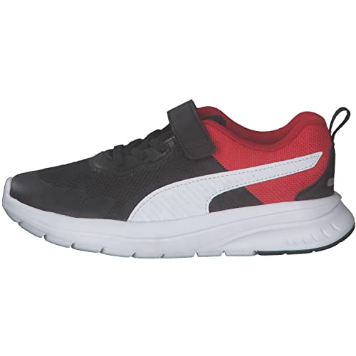 PUMA Puma Evolve Run Mesh Ac+ Ps, Zapatillas deportivas Unisex niños, Multicolor (Puma Black Puma White), 35 EU