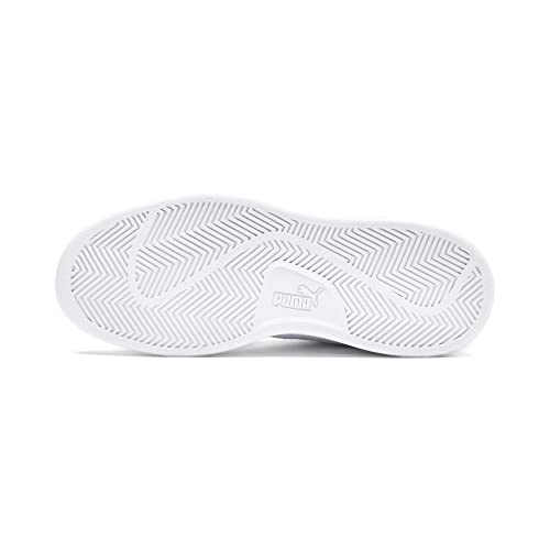 PUMA Smash V2 L Jr, Zapatillas Unisex niños, Puma White Puma White, 38 EU