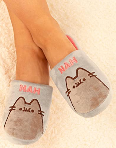 Pusheen mujeres zapatillas para adultos adolescentes gato nah or pelaje zapatos 41-42 EU
