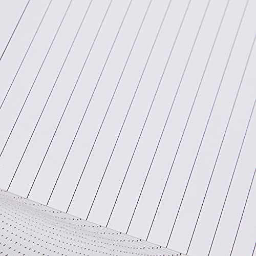 Q-Connect Record Card - Ficha para notas (rayadas, 20.3 x 12.7 cm, 100 unidades), blanco