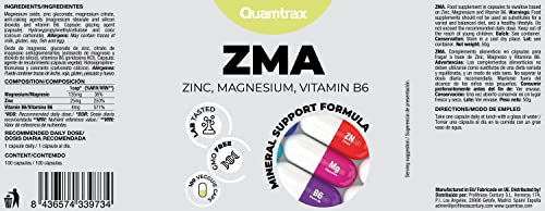 Quamtrax Nutrition Zma - 100 capsulas