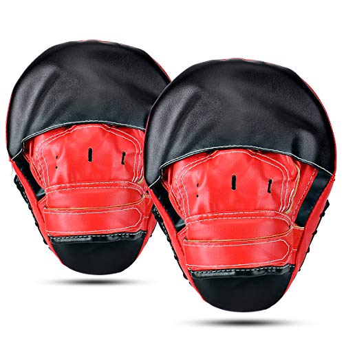 Queta 1 par de almohadillas para boxeadores de poliuretano para muay thai karate taekwondo martial arts MMA