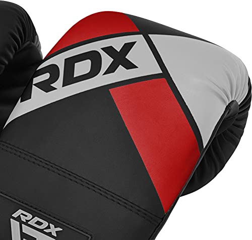 RDX Guantes Boxeo Cuero Kick Boxing Muay Thai Manoplas Sparring Entrenamiento Maya Hide Combate Punching Bag Gloves Adulto Cuero