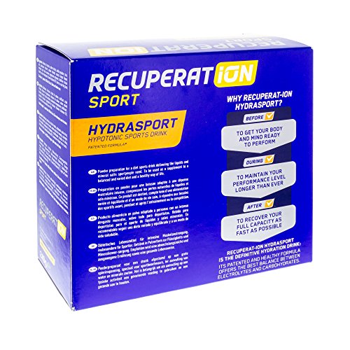 RECUPERAT-ION Sport Hydrasport Sabor Naranja | Bebida Deportiva científicamente formulada | 12 Sobres