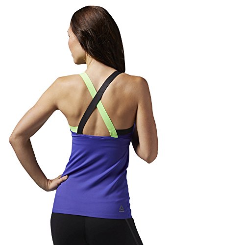 Reebok Sports BH Cardio Long Bra Morado Ultima Purple Talla:Small