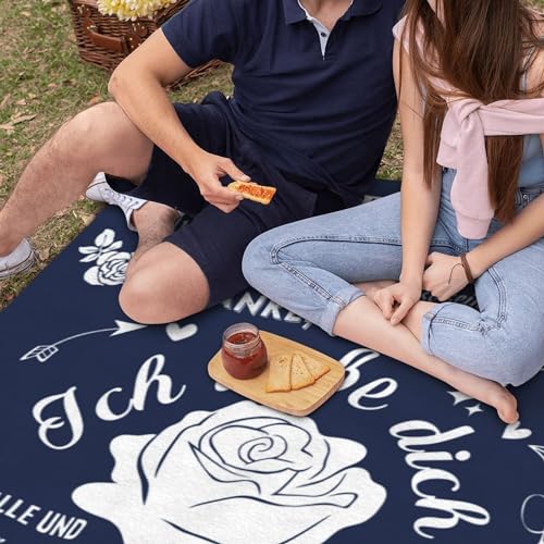 Regalos para mujeres y hombres, ideas de boda, regalos para mi amor, mantas para esposa, marido, mejor amiga, hermana, ideas de boda, manta de forro polar (130 x 150 cm, te amo 03)