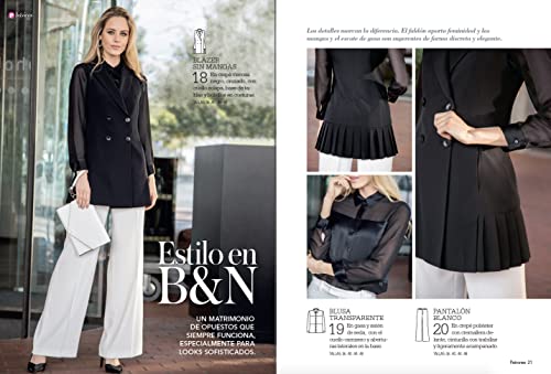 Revista Patrones #429 | Avance Primavera. Pantalones fluidos, faldas midi, crop tops y además moda infantil y looks de tallas XXL
