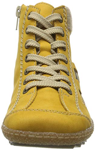 Rieker L7543, Botines Mujer, Yellow, 36 EU