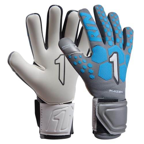 Rinat Guantes de Portero Kaizen Turf Training Junior Gris Talla 6