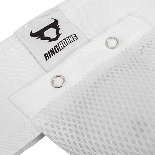 Ringhorns Charger Coquilla y portacoquilla para Hombre, Men's, Blanco, XL