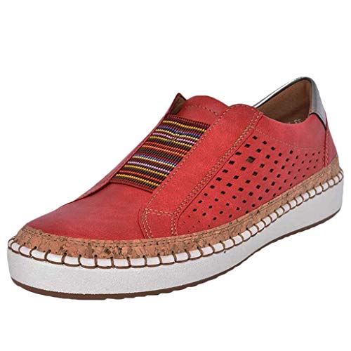 riou Zapatillas Deportivas para Mujer Malla Merceditas Zapatos para Correr para Niña Mujeres Transpirable Comodas Zapatillas Trekking Aire Libre y Deportes Calzado Ejercicio De Ocio