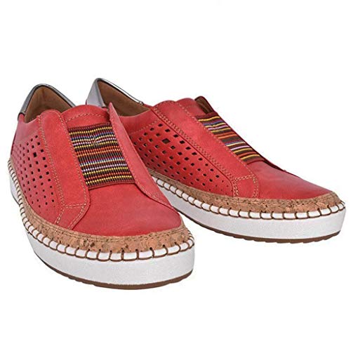 riou Zapatillas Deportivas para Mujer Malla Merceditas Zapatos para Correr para Niña Mujeres Transpirable Comodas Zapatillas Trekking Aire Libre y Deportes Calzado Ejercicio De Ocio