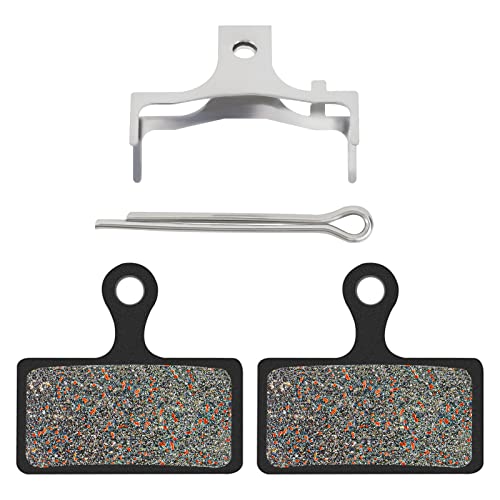 Road Passion 1 par Pastillas de Freno Bicicleta Semi-metálico para Shimano XTR M985 M988 Deore XT M785 SLX M666 M675 Deore M615 S700 Alfine CX77 R515
