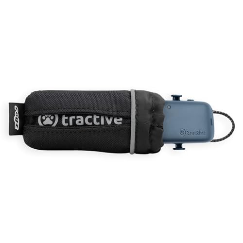 Rogz Tractive - Estuche GPS para Perros. Coloca de Forma Segura el GPS en el Collar de tu Perro con Correas de Velcro.