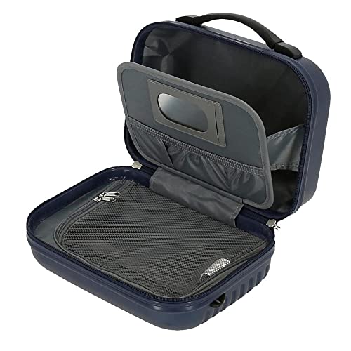ROLL ROAD India, Neceser ABS Adaptable Unisex Adulto, Marino, Media