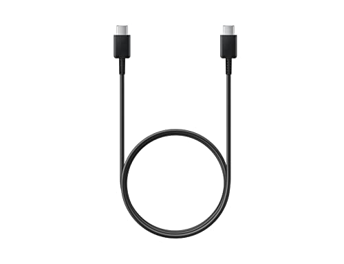 Samsung EP-DA705BBEGWW Cable USB Type-C para USB Type-C, 1 m, 60 W, negro