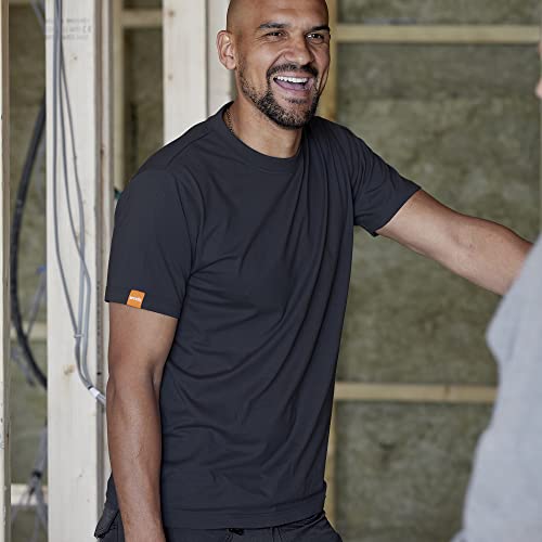 Scruffs Camiseta Eco Worker Negro Talla L