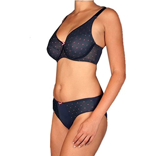 Selene AMINA SUJETADOR COPA D mujer Color BURDEOS talla: 95