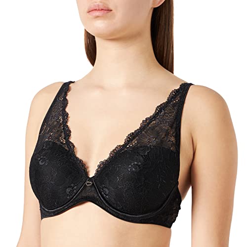 Selene Irina Sujetador con Aros, Negro (Negro), 90 (Tamaño del Fabricante:B.90) para Mujer