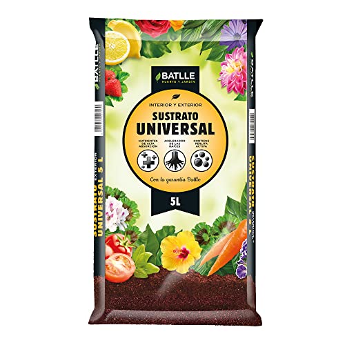 Semillas Batlle - Sustrato Universal 5l, color Amarillo