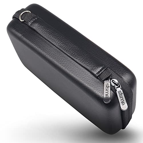 sisma Funda rígida para 64 Cartuchos de Juego 3DS DS 2DS, Estuche de Juegos, Compatible con Cartuchos Switch o Tarjetas SD, Negro