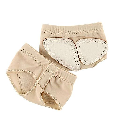 SJBAUTYO 1 Pares Almohadillas para Danza NIÑOS Y Adultos,Almohadillas Anti-derrp Antes depie para Danza clásica/Ballet/Yoga/Gimnasia/Jazz Moderno-protección para pies,M