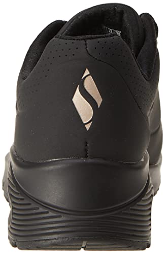 Skechers Uno - Stand On Air, Zapatillas Mujer, Negro, 37 EU